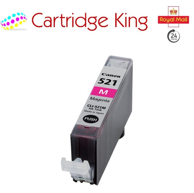 Canon CLI-521 Printer Ink Cartridge Magenta - 2935B001 - No external packaging