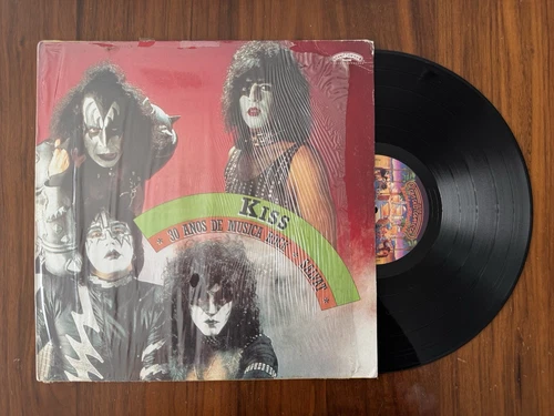 Kiss - Salvat Rock And Roll Over [EP VINYL] Polygram Mexico 1984 VG+