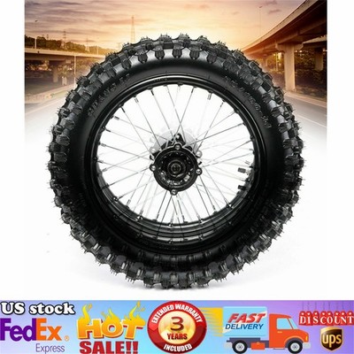 14'' Rear Wheel Rim 90/100-14 Tire Assembly For 125cc Dirt Pit Bike Apollo Taotao