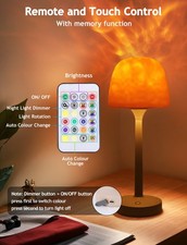 Ocean Wave Cordless Projector Light LED Aurora Projector RGB Changing Table Lamp — image 6