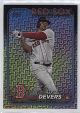 2024 Topps Series 1 Holiday Rafael Devers #22 2q9
