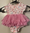 Hello Kitty By Sanrio 0-3 Months Short Sleeve Tutu Dress