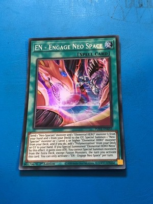 Yugioh Super Rare EN - Engage Neo Space POTE-DE051 1. Auflage