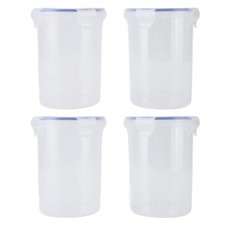 Paint Container Set 1000ml Airtight Transparent Paint Storage Cup With Mixing