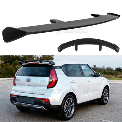 For Kia Soul Hatchback ABS 52'' Rear Trunk Spoiler Wing Lip Rear Window Roof Lip