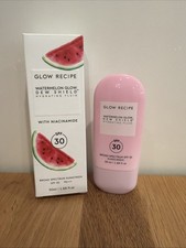 Glow Recipe Watermelon Glow Dew Shield SPF 30 Hydrating Fluid Sunscreen 1.69oz.
