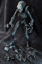 SCORCHED XENOMORPH   NECA ALIEN ROMULUS