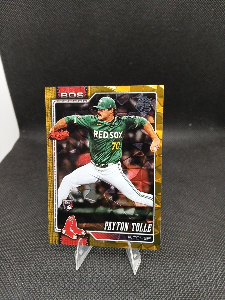 2026 Topps Baseball Series 1 Payton Tolle Gold Diamante Foil 15/50 RC