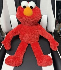 2012 Hasbro Sesame Street Big Hugs Me Elmo 22  Plush Talks  Sings TESTED