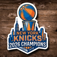 NEW YORK KNICKS STICKERS 2026 Champions Waterproof NEW 1/10/25/50/60/100 NBA