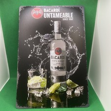 Bacardi-Untamable Rum-Metal Sign for Bar/Man Cave/Garage/Game Room