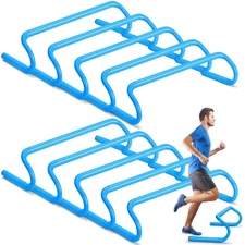 10 Pcs Speed Agility Training Hurdles Detachable Durable Hurdle Agility Plyom...