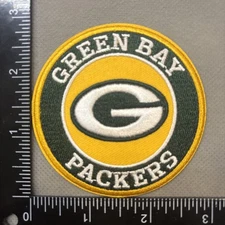 GREEN BAY PACKERS IRON ON EMBROIDERED PATCH