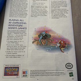 Pokemon S.S Anne Game   Expanding 3-D Adventure Series I Have Bro 1997