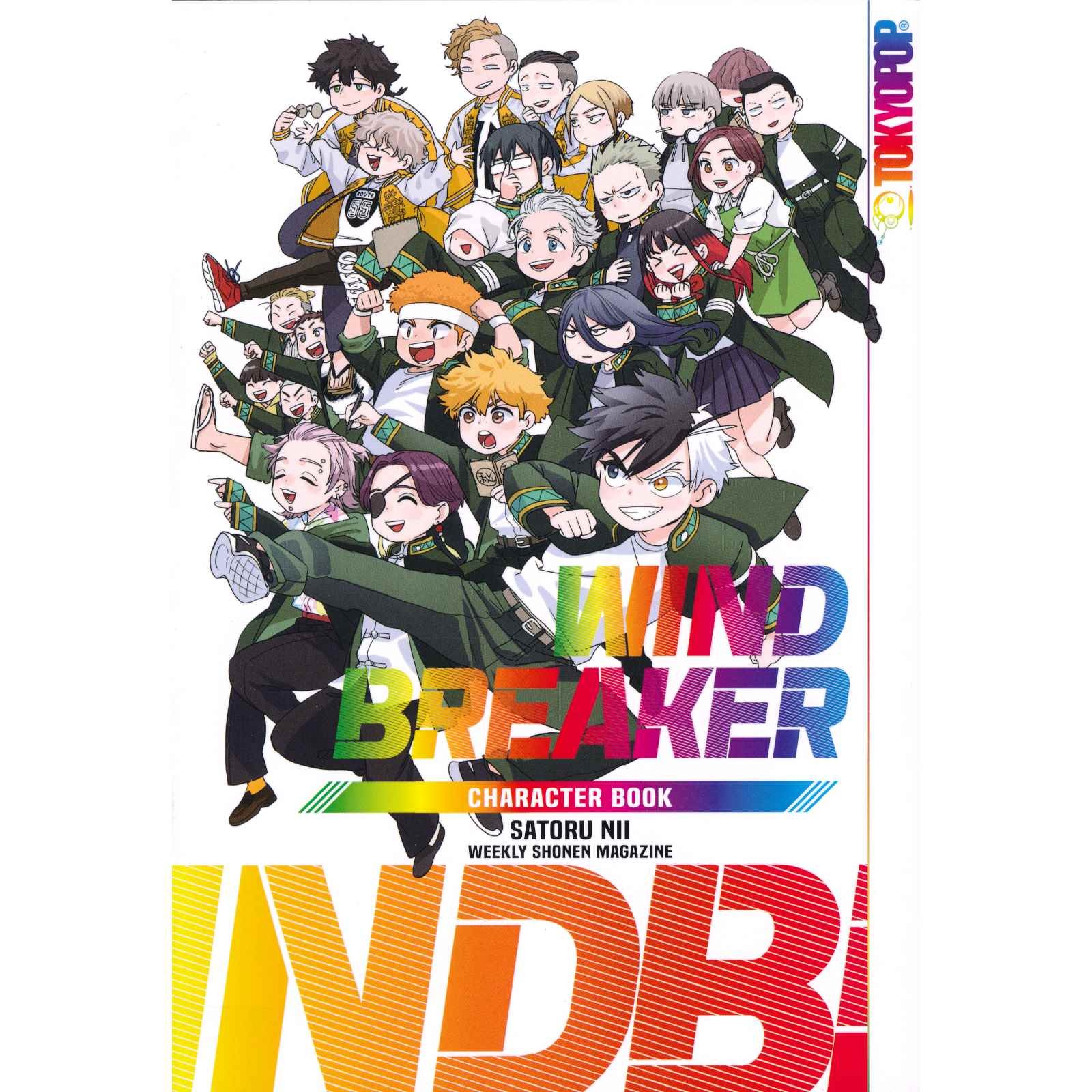 Wind Breaker Character Book 167 Seiten Deutsch NEU
