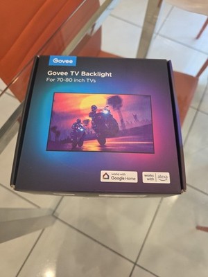 Govee RGBIC TV LED Backlight - App Control, Music Sync, for 70-80 inch TVs