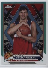 2023-24 Topps Chrome Aqua Refractor /199 Tristan Vukcevic #114 0us8
