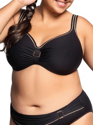 Ulla Dessous Bikini-Oberteil mit Bügel Sansibar 9222 Gr. 70-100 D-K Plus Size