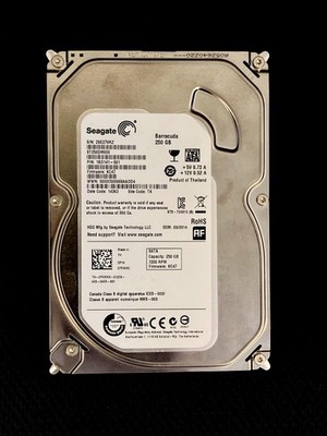 Seagate Barracuda 250GB HDD Hard Disk Drive 3.5in