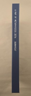 A Map of Metaphysics Zeta by Myles Burnyeat (Mathesis Publications, 2001) HC