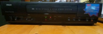 RCA VR605HF 4-Head VHS Video Cassette Player VCR Home Theatre - TESTED - WORKING