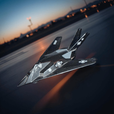 F-117A Stealth Fighter Diecast Aircraft Model Motormax 2.5” | eBay