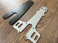 Piastra telaio carbonio Tamiya F102 1:10 rara vintage Formula 1 F102 telaio