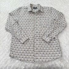 Gibson Trading Company Shirt Mens L Patterned Button Up LS Western Cowboy Rodeo