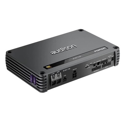 Audison AF M1.7 bit 1 CH Amplifier with 7 Channels DSP - 1 x 1000W at 2Ω - Us...