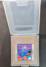 Nintendo Tetris Game Boy Cartridge Official Game Link with Protective Case