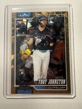 2026 Topps Baseball Series 1 Troy Johnston Gold Diamante /50 #317 RC
