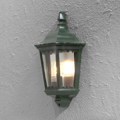 Konstsmide Außenwandleuchte Firenze Halbschale grün Wandlampe Wandleuchte Lampe