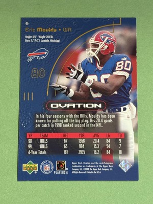 2000 Upper Deck Ovation - Eric Moulds #6 for sale online | eBay