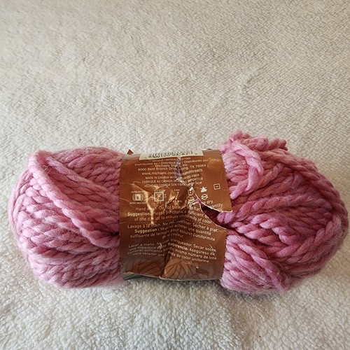 Loops And Threads Cozy Wool Yarn, Petal Pink, Color 02412 - Bild 6 von 6
