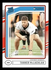 2024 Donruss #324 Tanner McLachlan RC Rookie Cincinnati Bengals