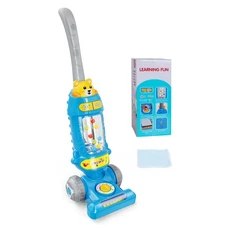 Toddler Vacuum Toy That Works with Lights & Sounds, Pretend Play Toy for Todd...