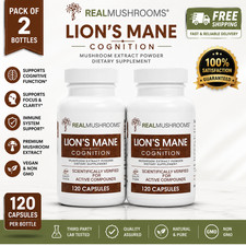 Real Mushrooms Lions Mane Mushroom Extract 12...