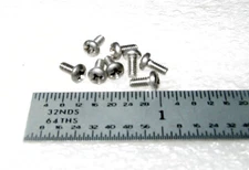 2-56 X 3/16" SCREW PAN HEAD PHILLIPS STAINLESS STEEL - 100 pcs
