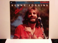 JAPAN Kenny Loggins Alive 1981 Pioneer Laser disc