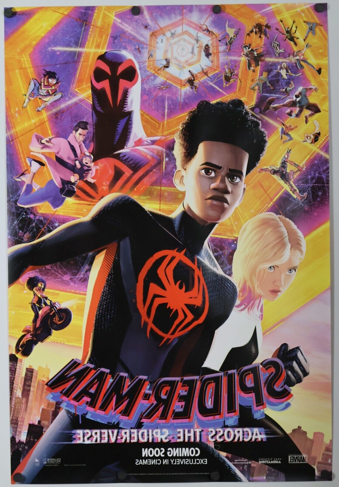 Spider-Man Across the Spider-Verse DS Theatrical Movie Poster