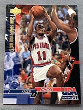 1994 Upper Deck USA Basketball Card #69 Isiah Thomas/1990 NBA Finals MVP.