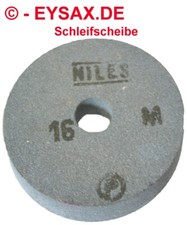 Schleifstein für Schleifbock, 16M, 160mm Durchmesser NILES DDR Sammlerstück