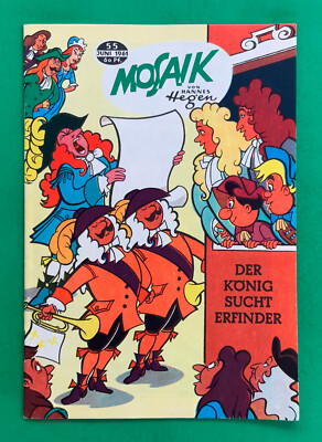 WIPA Original Mosaik Digedags Export Exportheft Nr. 55 Z. 1-2+ sehr gut
