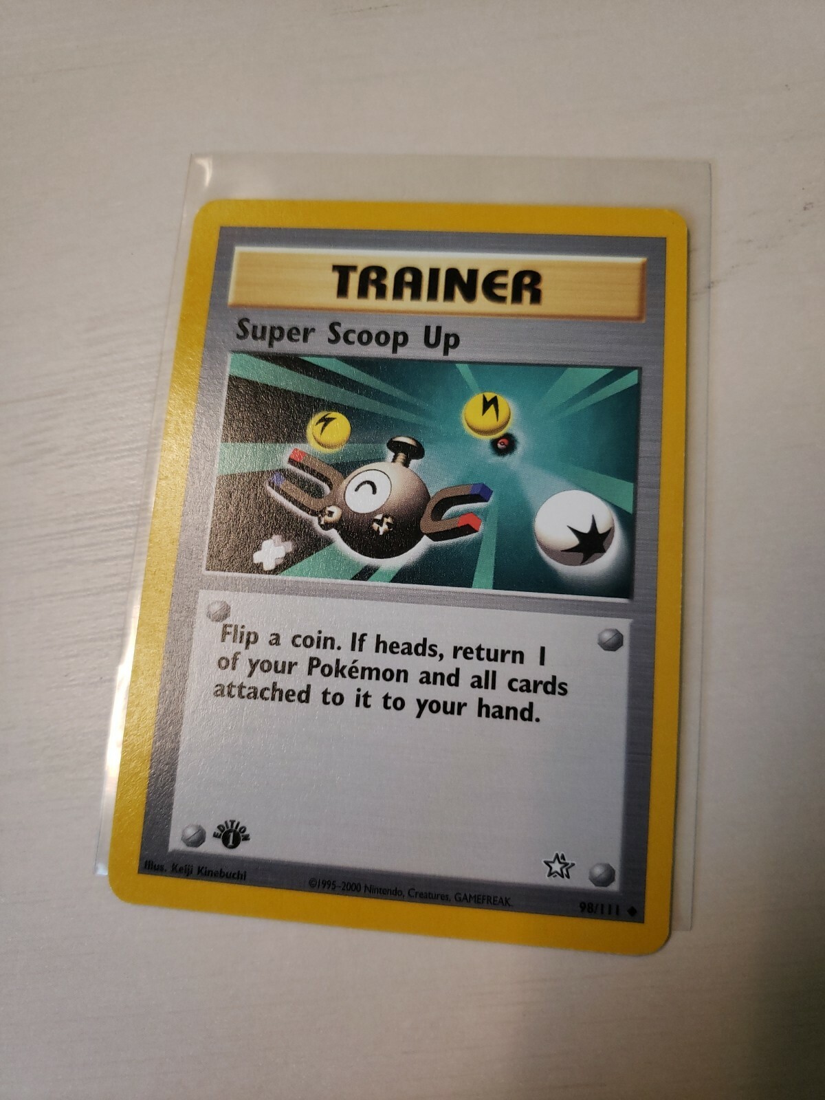 Pokémon TCG Super Scoop Up Neo Genesis 98 Regular Unlimited Uncommon