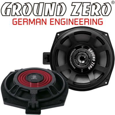 Ground Zero GZCS 200BMW-SW 20cm ( 8'' ) Bass Subwoofer Lautsprecher Paar für BMW