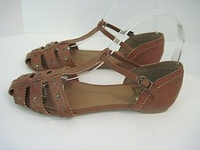 DV by Dolce Vita Women's Brown ZINA Sandals Size 6 1/2 Excellent