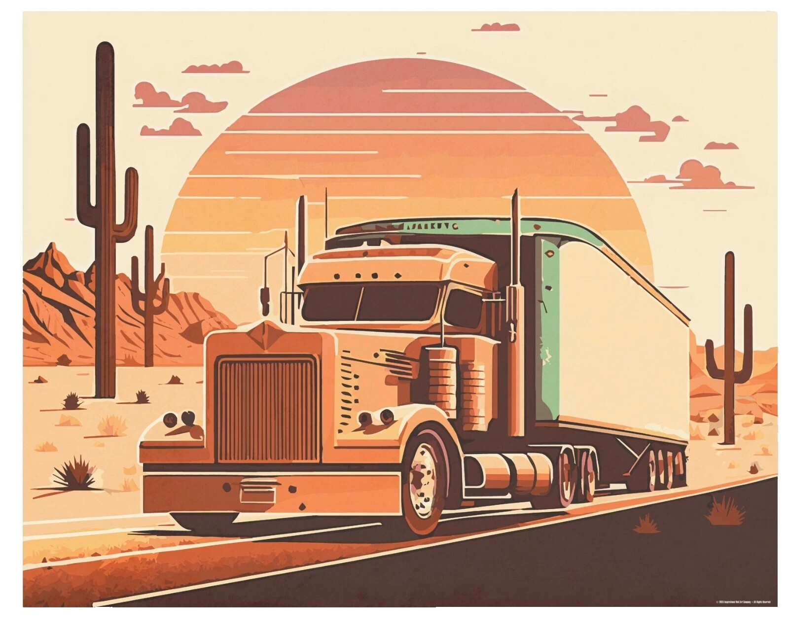 Trucks Home Décor Posters & Prints