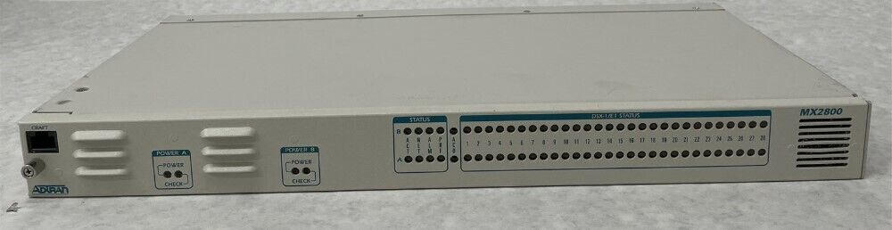 Adtran MX2800 security Multiplexer Patch Louisville-Jefferson County Mall PN: Panel 1200290L1