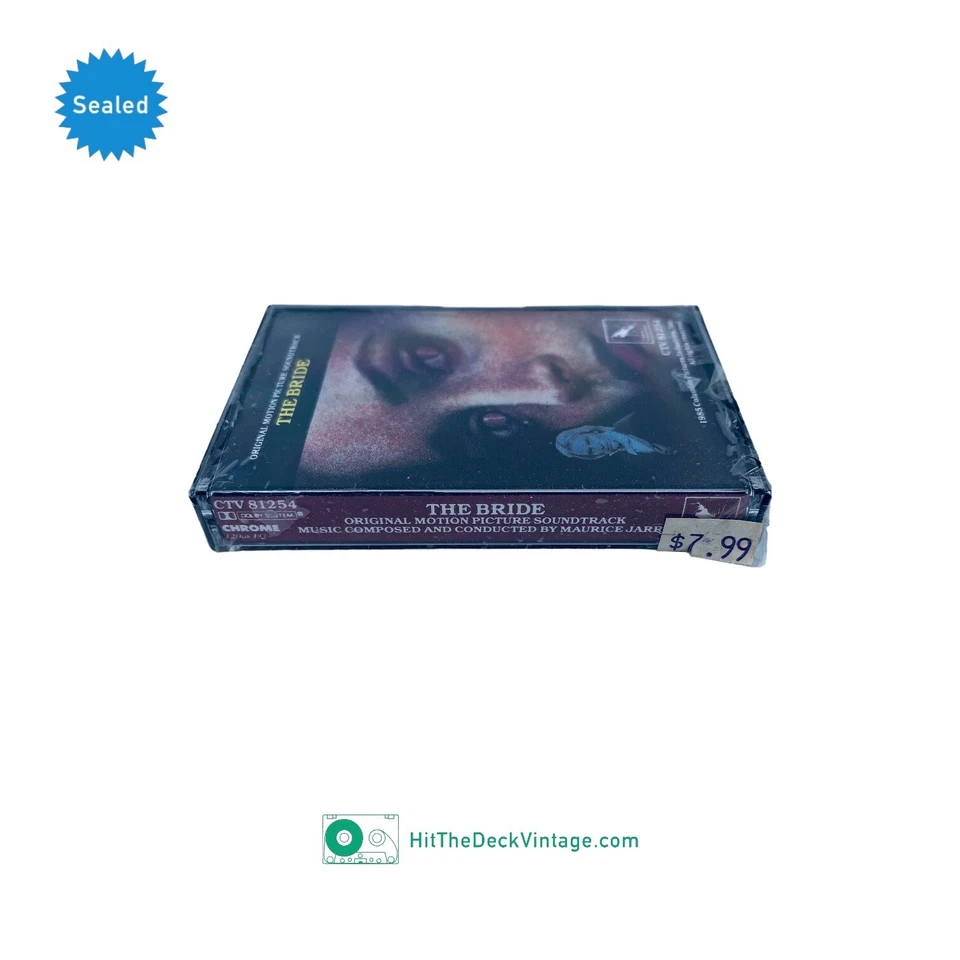 The Bride Soundtrack Cassette Tape (1985) US 1st Sting Jennifer Beals SEALED - Image 3 of 4