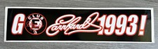 Vintage Dale Earnhardt Club 3 E 1993 Winston Cup Champion Bumper Sticker